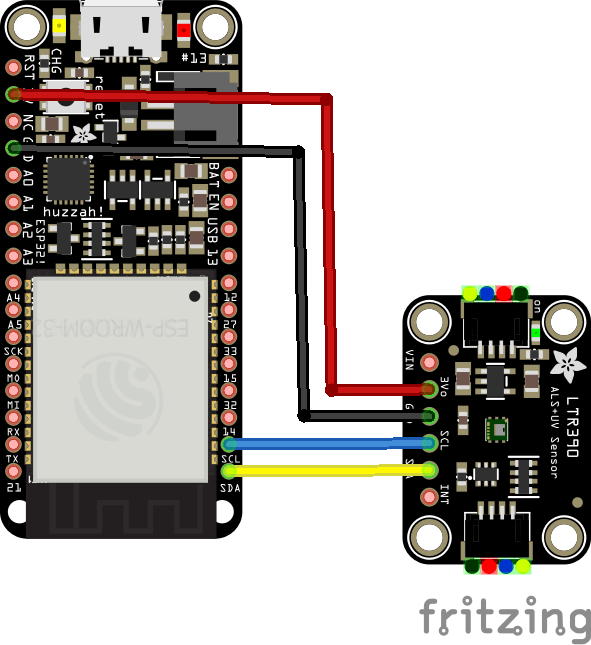ESP32 and LTR390