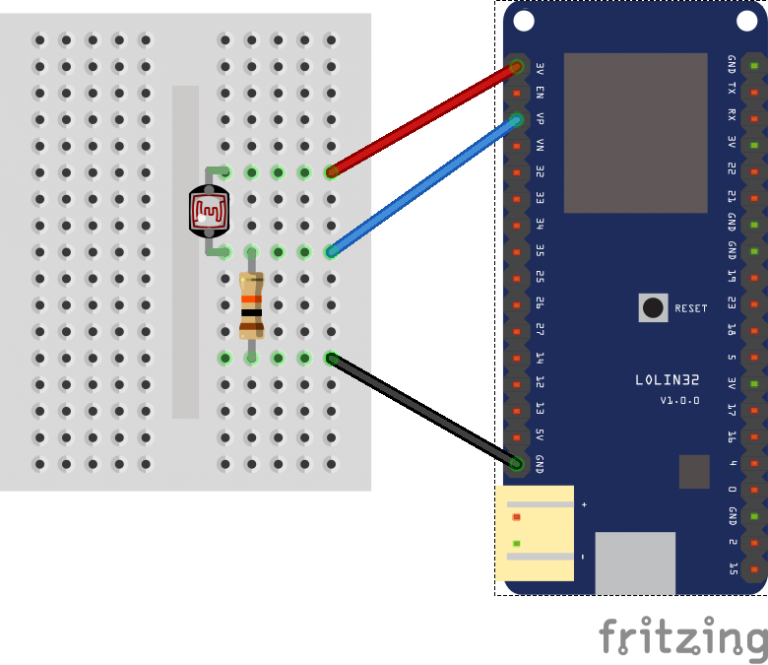 ESP32 and LDR example | ESP32 Learning